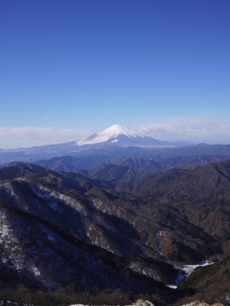 冬の丹沢・塔ノ岳～丹沢山～鍋割山