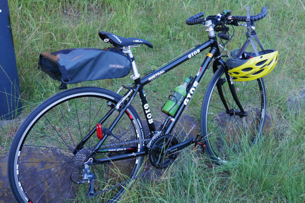 オルトリーブ（ORTLIEB）のサドルバッグ