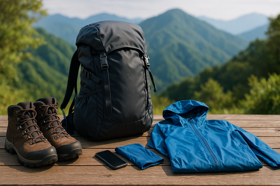 初心者でも安心！日帰り登山の持ち物【完全ガイド】
