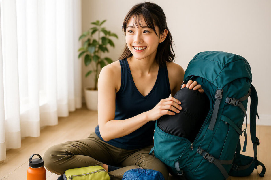 登山パッキング術！効率的な装備収納で快適に歩こう♪