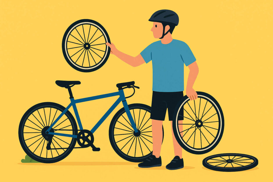 クロスバイクのホイール交換で何が変わる？初心者向けカスタム入門