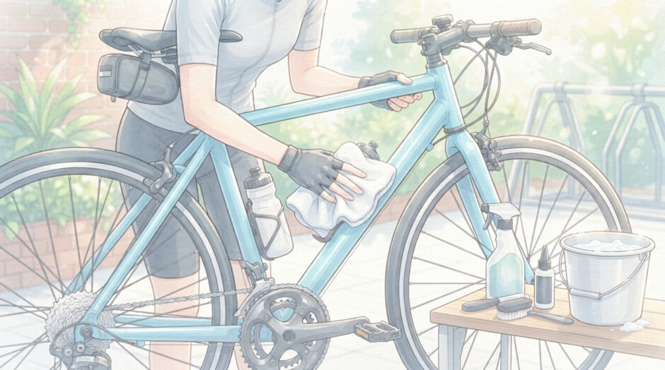 洗車のやりすぎNG？クロスバイクに最適な洗車頻度と手順【おすすめグッズも紹介】