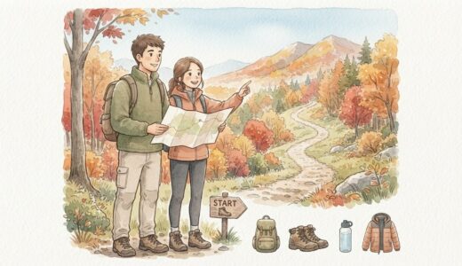 登山デビューは秋がいい？道具も経験もゼロからでOK！
