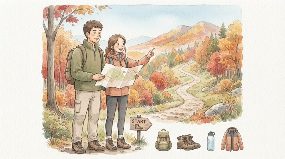登山デビューは秋がいい？道具も経験もゼロからでOK！
