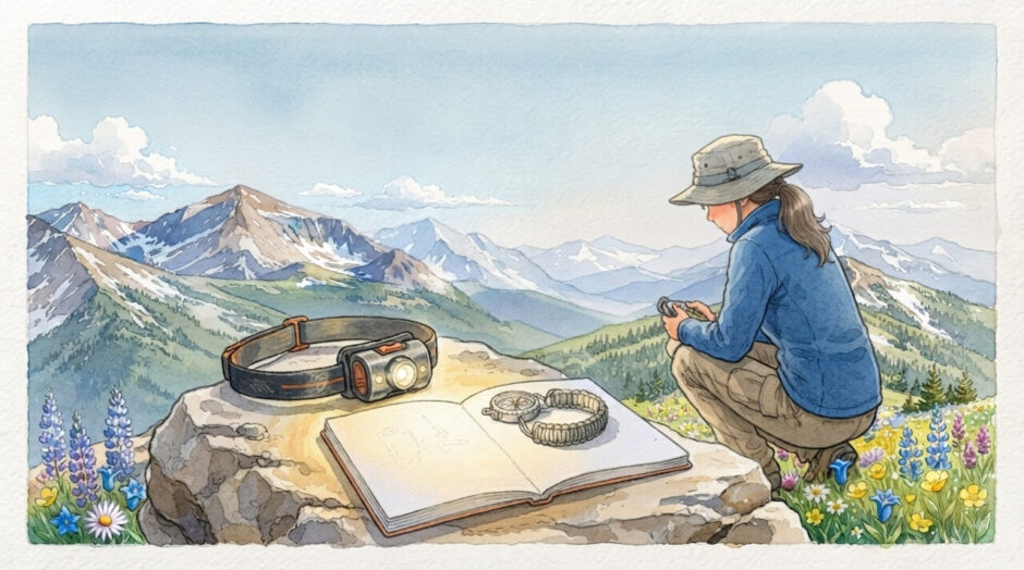 登山用のヘッドライトの明るさの目安は？初心者向け選び方ガイド