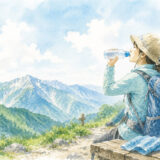 1リットルじゃ足りない?登山の水分補給量の目安とは