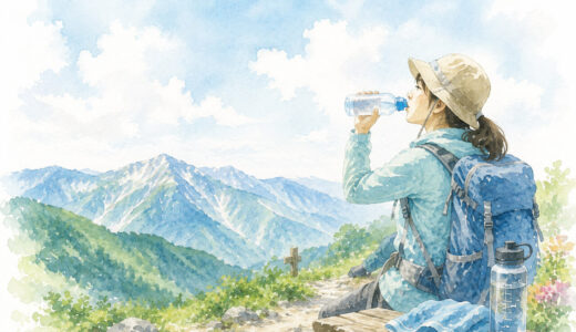 1リットルじゃ足りない？登山の水分補給量の目安とは